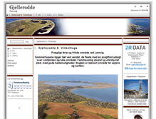 Tablet Screenshot of gjellerodde.dk